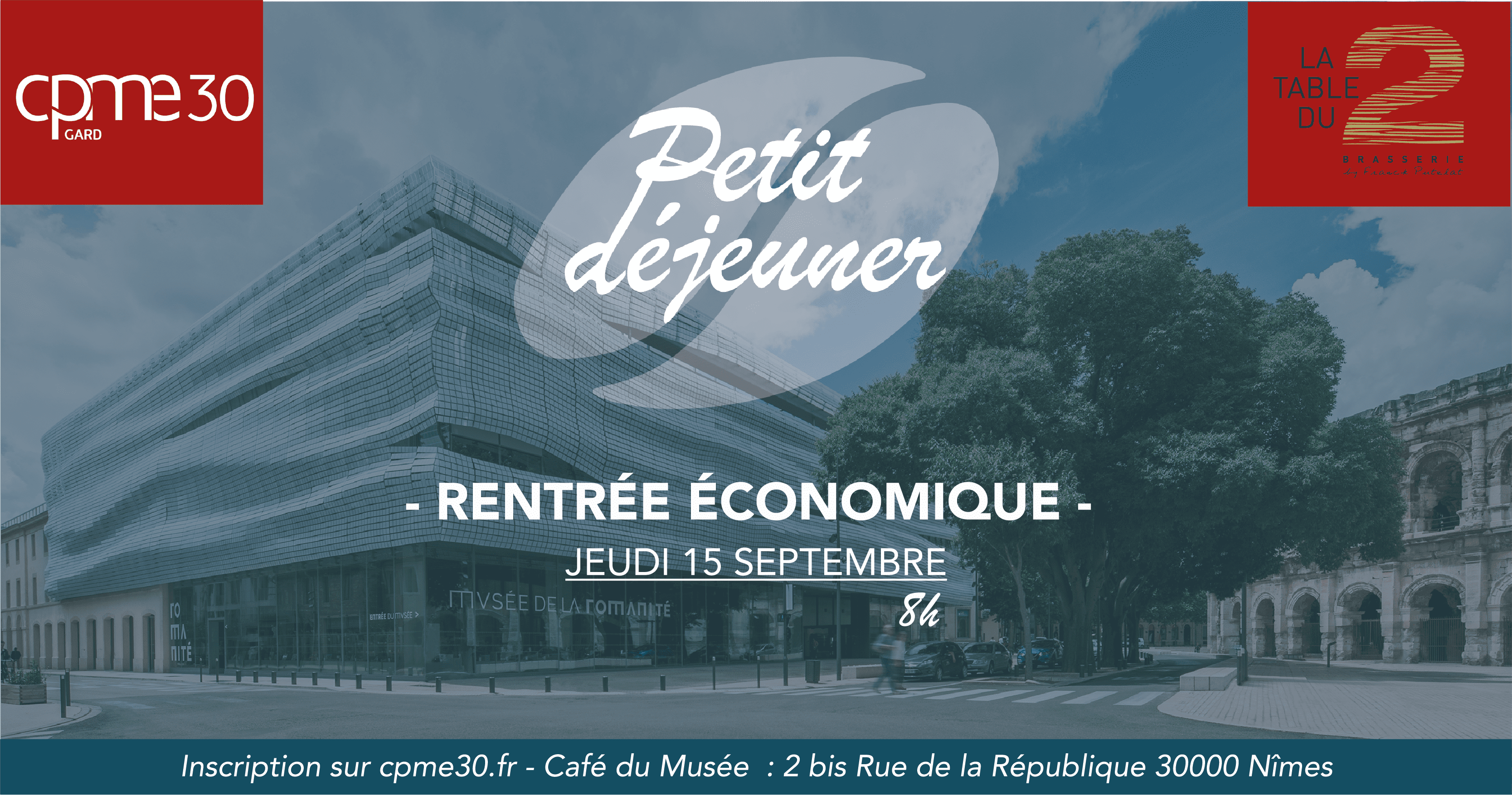 You are currently viewing Petit déjeuner – Rentrée économique – 15/09/22 8h