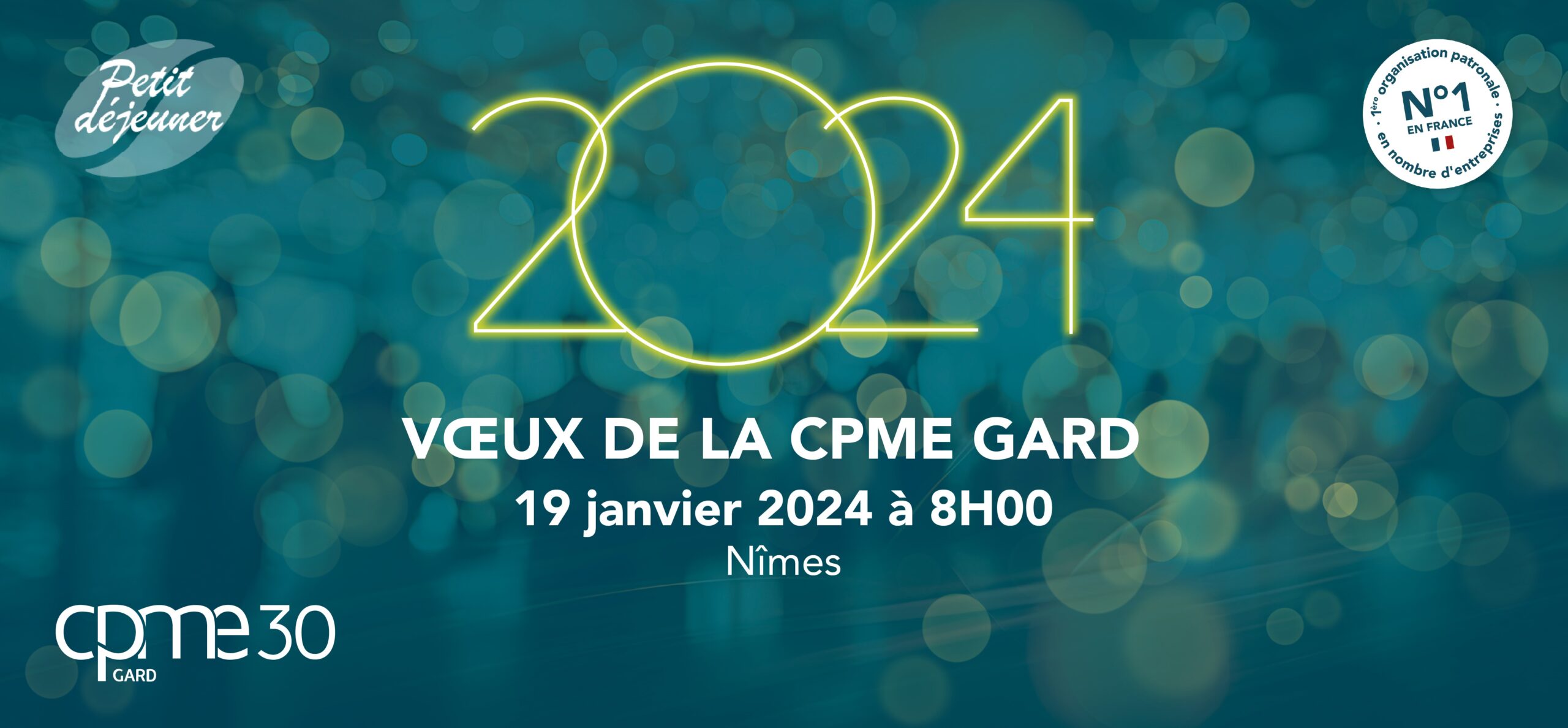 Lire la suite à propos de l’article Petit déjeuner – Vœux de la CPME Gard